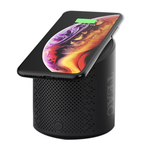 Teac Bluetooth Oval Speaker & Wireless Charger - Black