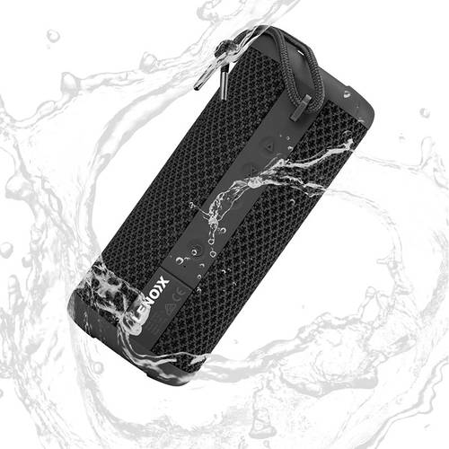Lenoxx Waterproof Wireless Bluetooth Speaker - Black