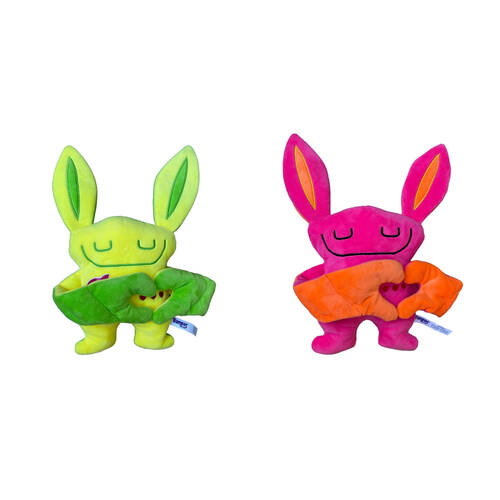 2pc Bumpas - Woo Woo and Yumi Bumpaloo 20cm Plush Toys Combo Set 1y+