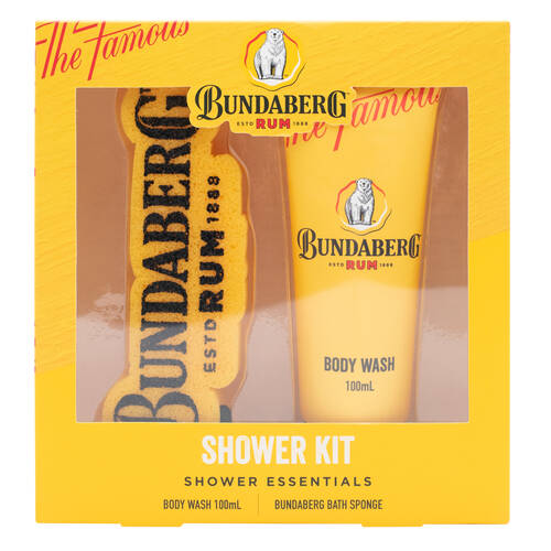 Bundaberg Shower Kit Mens Bath Showering Essential
