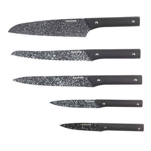 5pc Salter Megastone Knife Set