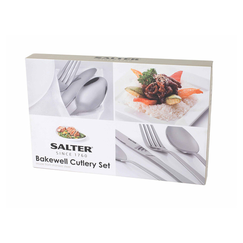 24pc Salter Bakewell Cutlery Set Salter