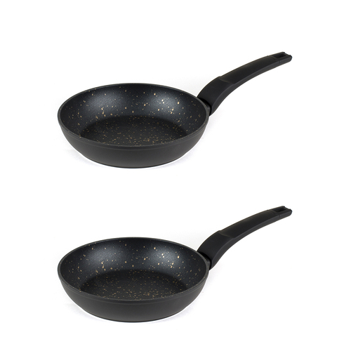 2PK Salter 20cm Marble Frypan Gold