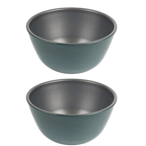 2PK Salter Thermoglass 20cm Glass Deep Food Cooking/Serving Bowl 