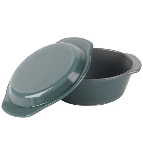 Salter Thermoglass 1L Glass Casserole Kitchen Cooking Pot W/ Lid