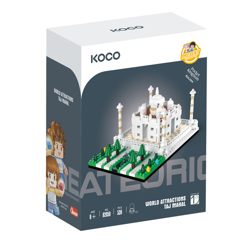 539pc Koco Taj Mahal Kids/Children Building Bricks Toy 6y+