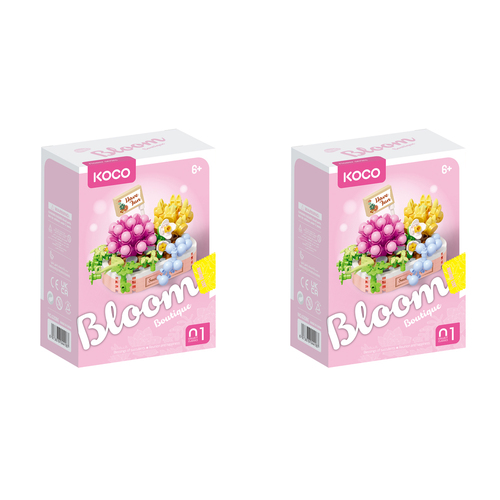 2x 249pc Koco Succulent Combination Potted Plants Kids Building Toy 6y+