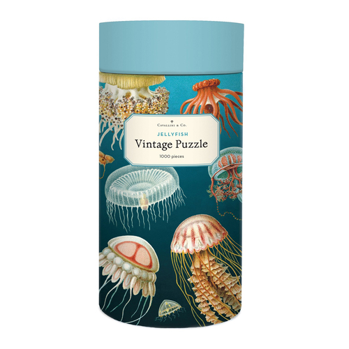 1000pc Cavallini Jigsaw Puzzle Jellyfish 55x70cm Educational Game 