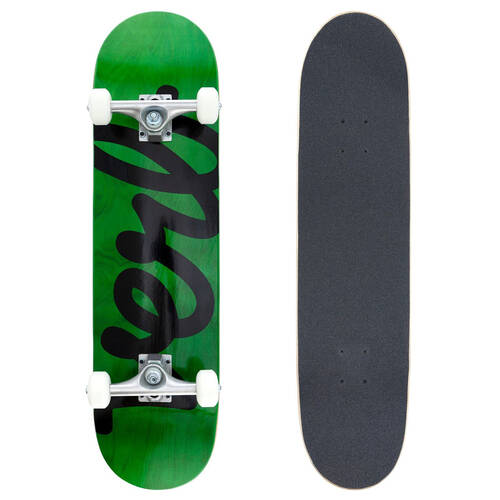 Verb Complete Outdoor Sports Skateboard Progressive XL Script Teal/BLK 8in
