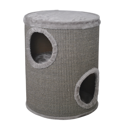 Crazy Cat 2 Tier Round Cozy Scratcher