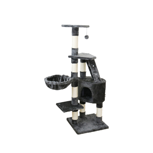 Catio Equanimity 40x119cm Scratching Post Cat Tree - Black