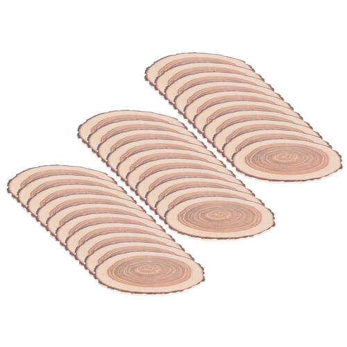 3x 10pc Esschert Design Charming Paper Coasters Dinning Tableware 10cm Tree
