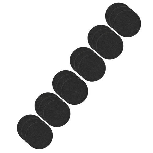 6x 3pc Esschert Design Replacement Filter To Suit Compost Tin 14.9cm Black