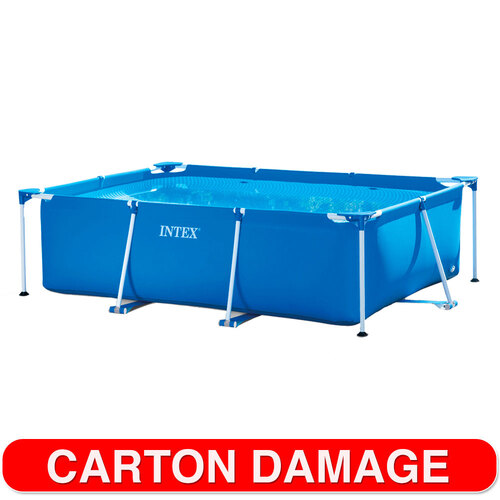 Intex 2.20m x 1.50m Rectangular Frame Set Pool
