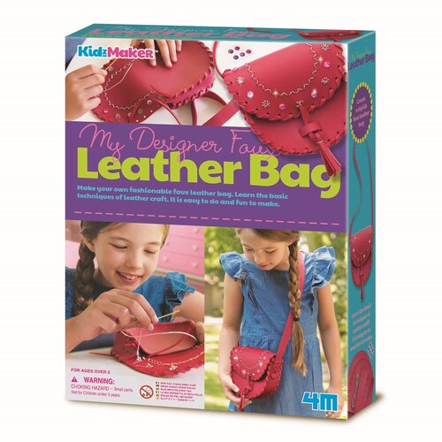 4M KidzMaker My Designer Faux Leather Bag Kids 5y+