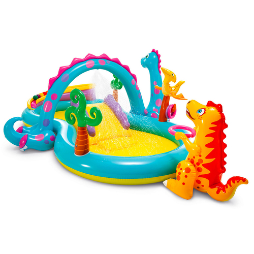 Intex 3.02m x 2.29m Dinoland Play Centre 2P