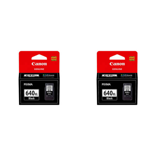 2PK Canon Pixma PG640XL Ink Cartridge 400 Page Yield - Black
