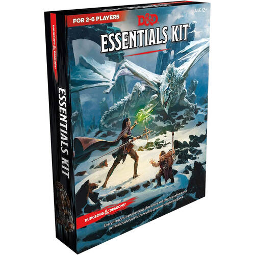 D&D Dungeons & Dragons Essentials Starter Kit 5th Edition with Handbook
