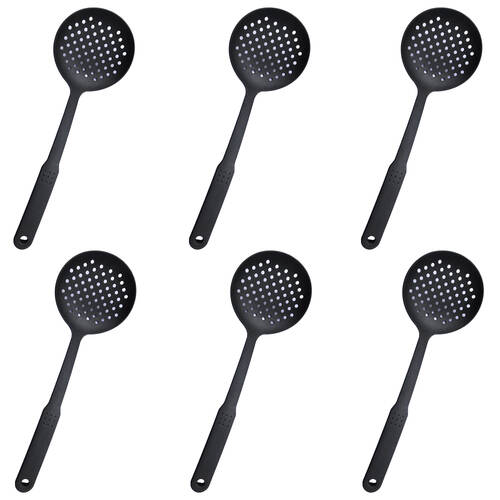 6PK Classica Non-Stick Nylon Wok Turner w/Strain Holes Kitchen Utensil 33cm 