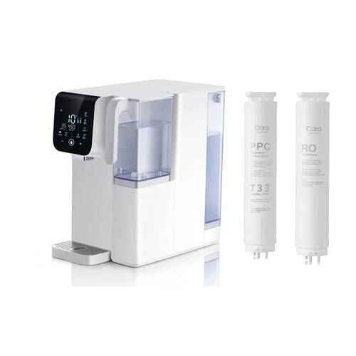 Cara Water CA3001 Water Filter w/ RO & PPC + T33 Alkaline Water Filter Refill