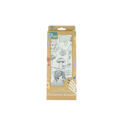 Koala Dream Reusable Silicone Drawing Mat - Enchanted Kingdom 3y+