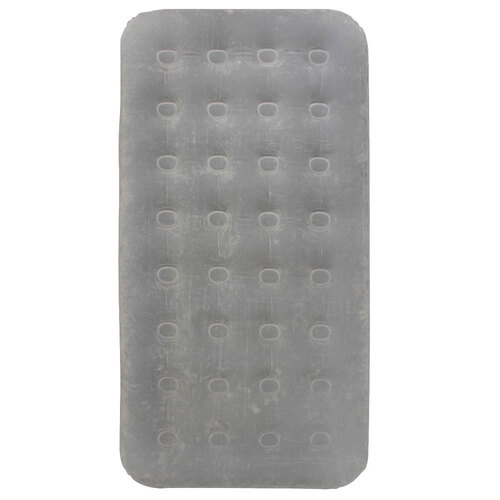 Wildtrak Twin Air Bed Portable Inflatable Sleeping Mattress - Grey