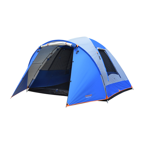 Wildtrak Tanami 6V Outdoor Camping Dome Tent w/ Carry Bag Blue