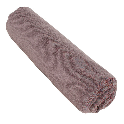 Wildtrak 130x80cm Quick Dry Camp Towel w/ Bag Large - Grey
