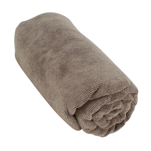 Wildtrak 180x90cm Quick Dry Camp Towel w/ Bag Jumbo - Grey