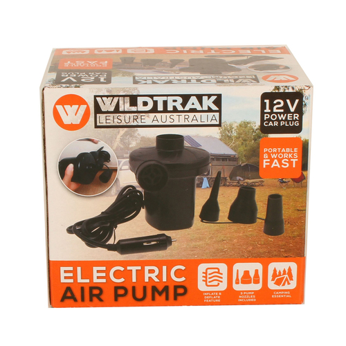Wildtrak Electric Air Pump 12V For Car Power Plug