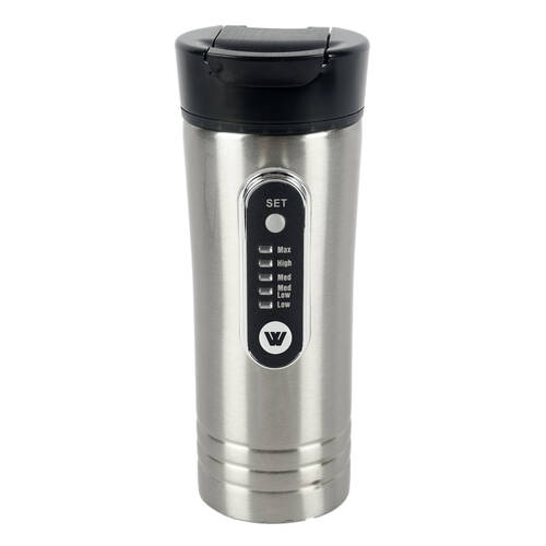 Wildtrak Insulated Stainless-Steel Travel Mug W/ Built In 12V Heater 350ml
