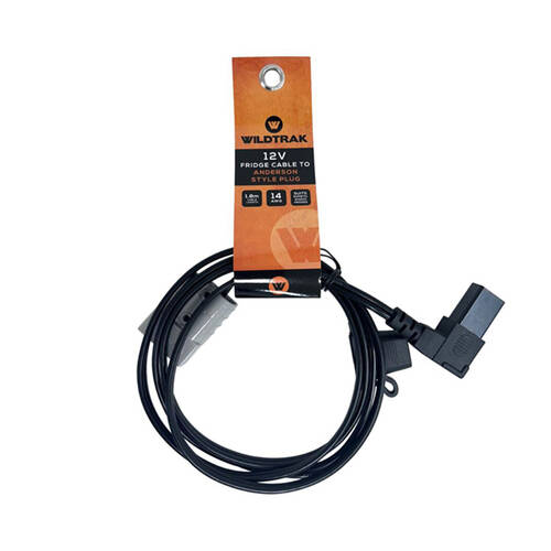 Wildtrak 12V Fridge Cable To Anderson Style Plug Suit Dometic/Waeco 30cm
