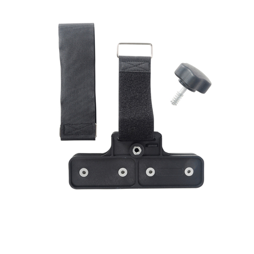 Wildtrak 20cm Deluxe Caravan Awning Deflapper Strap - Black