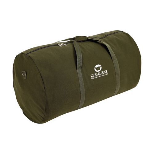 Wildtrak 150x50cm Cotton Canvas Double Swag Bag - Moss Green