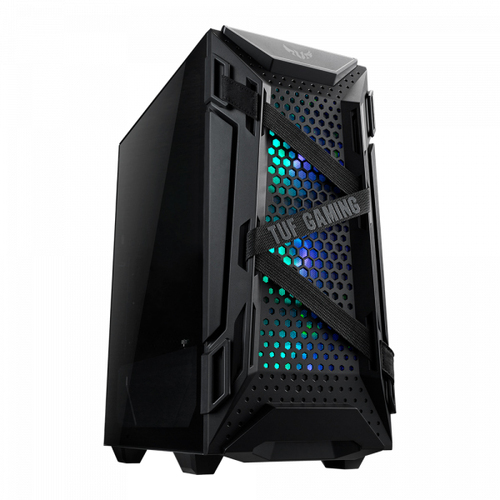 Asus GT301 TUF Compact Gaming Case  ATX Mid-Tower Tempered Glass Black