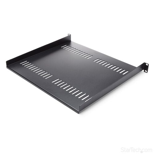 1U Vented Rack Shelf - 16 in. (406.4 mm) 1U Shelf - Vented