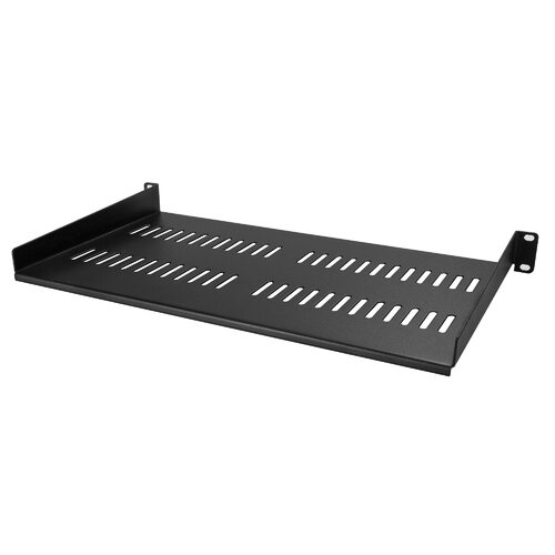 1U Vented Rack Shelf - 10 in. (254 mm) 1U Shelf - Vented