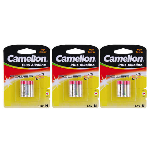 3PK ALKALINE 'N' SIZE BATTERIES