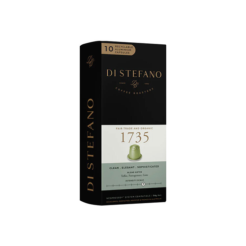 10pc Di Stefano 54g Coffee Capsules/Pod 1735 Blend