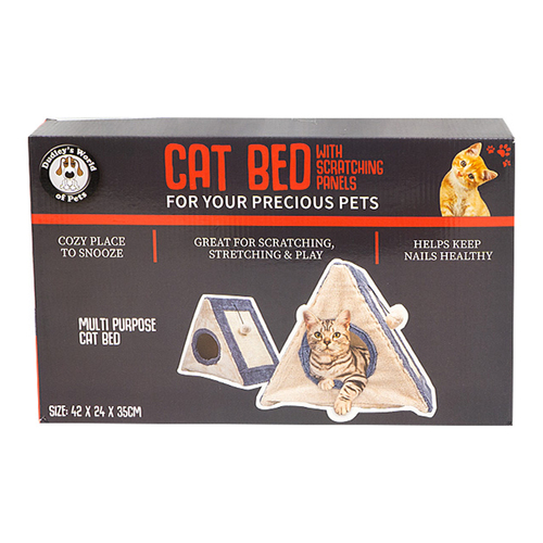 Dudley's World Of Pets Cat Bed & Scratching Panels