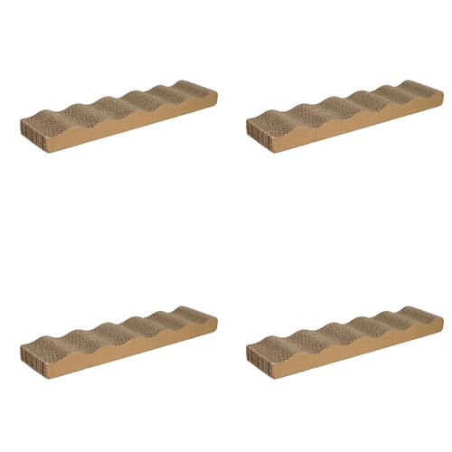 4PK Dudley's World Of Pets Paper Cat Scratcher Furniture Reversible