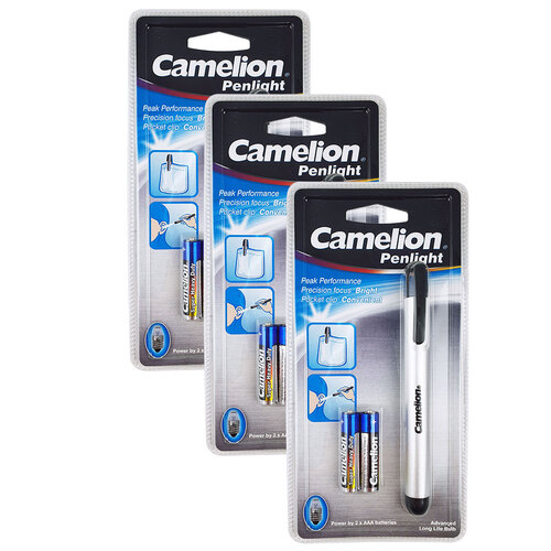 3PK Camelion Doctor Light w/ 2x AAA
