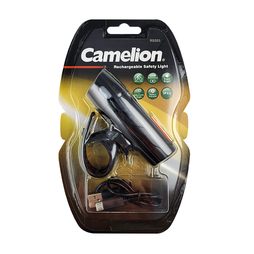 Camelion Rechargeable Safety Front Bike Light 