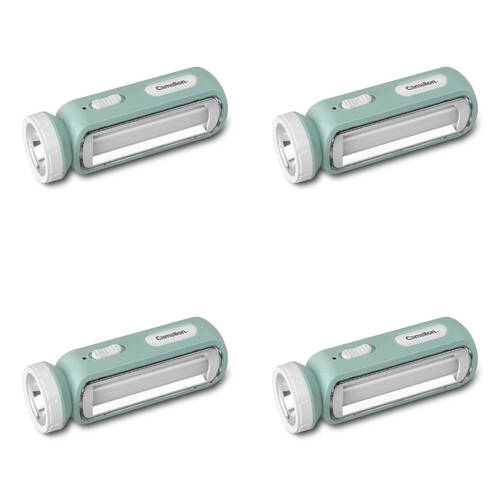 4PK Camelion USB-C Rechargeable Dual-Function Flashlight & Work Light