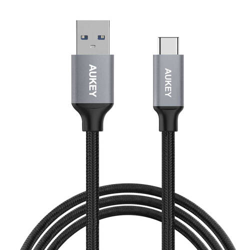 Aukey 1M Impulse Series Braided Cable USB-A to C