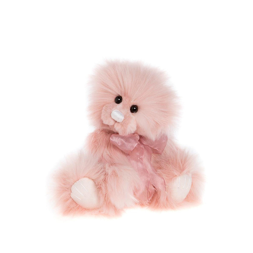 Charlie Bears Teaberry Kids/Childrens Plush Soft Toy Pink 3y+