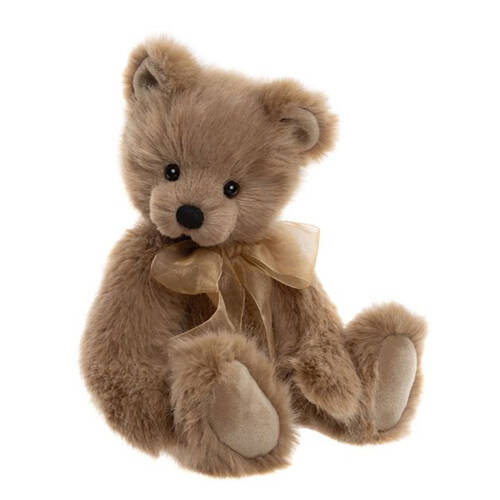 Charlie Bears Beanstalk Kids Stuffed Animal Plush Toy 19x39cm Brown 3y+