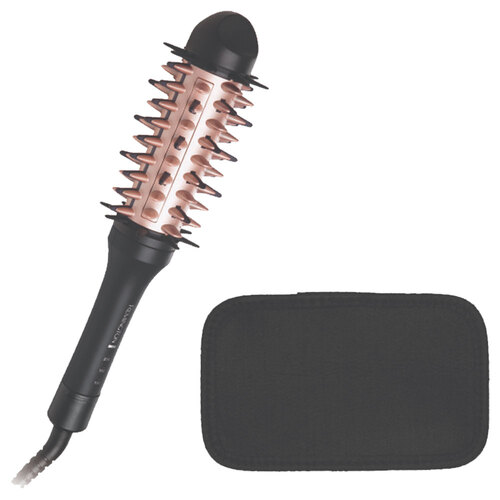 Remington Volume Up Electric Hair Straightening Brush w/ Mat