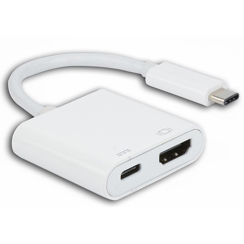 8Ware USB Type-C to HDMI Adapter Cable w/Type-C Charging Port - Up to 60W