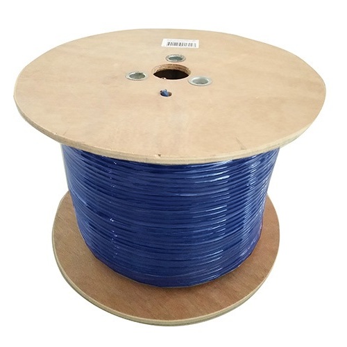 8Ware 350m CAT6A Ethernet LAN Cable Roll - Blue Bare Copper 
